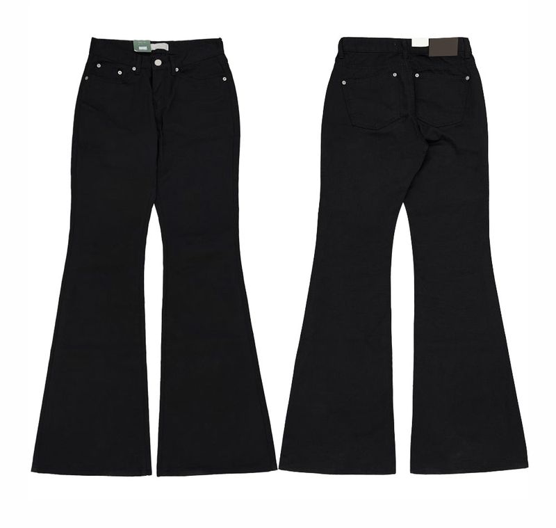 basic semi-bootcut denim