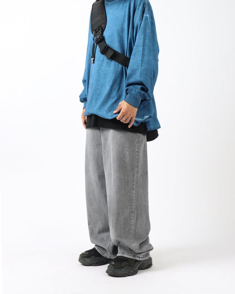 PANATIQUE（パナティーク）の「Wearing Salt Washing Denim Pants_2color（Pants）」