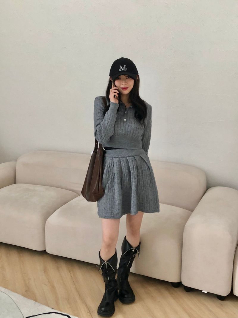 Dakota knit set