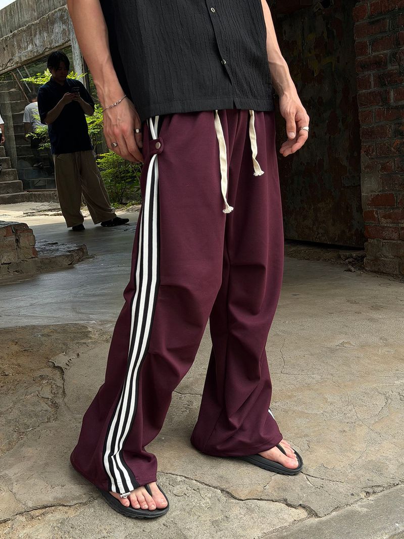 LAURANT(ロラン)の「Side button track pants(3color)(Pants)」