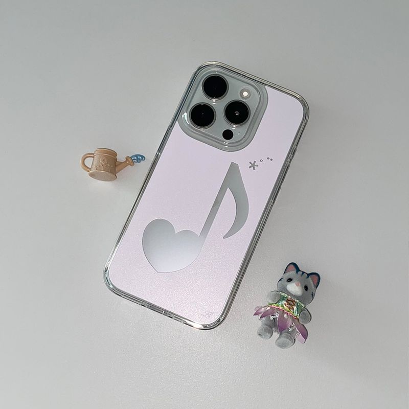 [MADE] MELODY PHONE CASE (clear jelly hard)