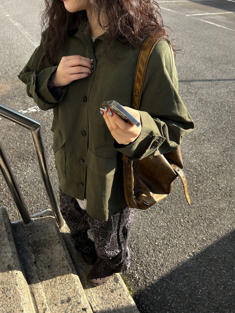 (2color) two-way buckle bag