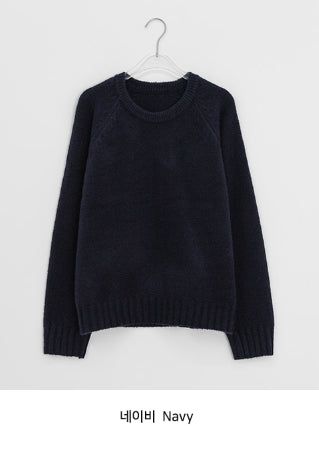Kirkleb Raglan Color Round Knit