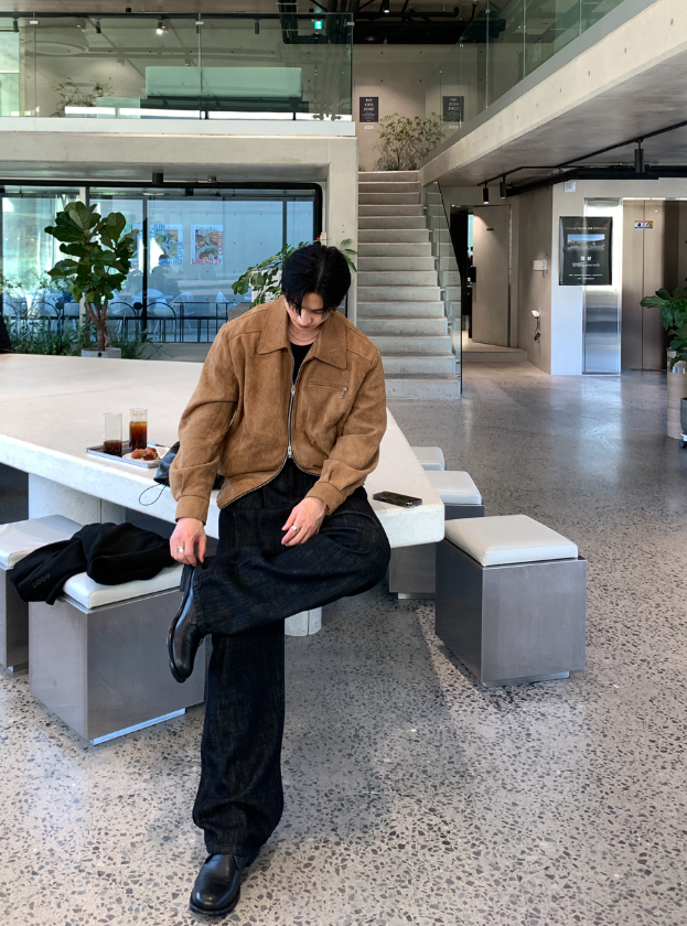  Liger Two-Way Suede Bluxon Jacket