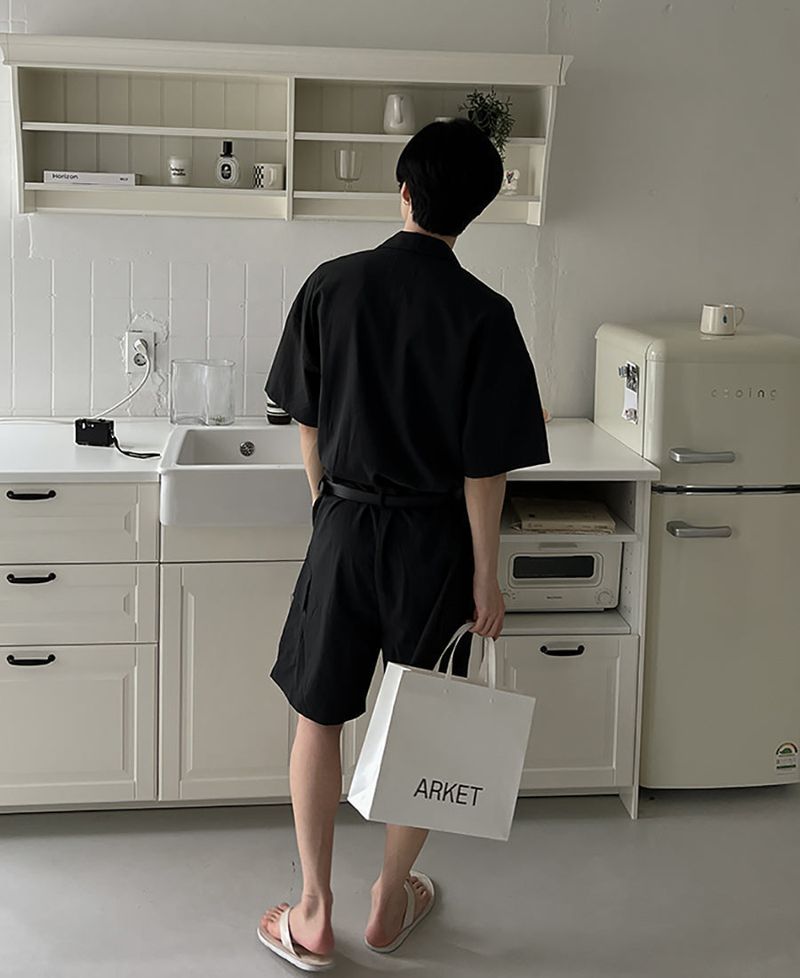 [ベルトあり] Jamie Jumpsuit (2 color)
