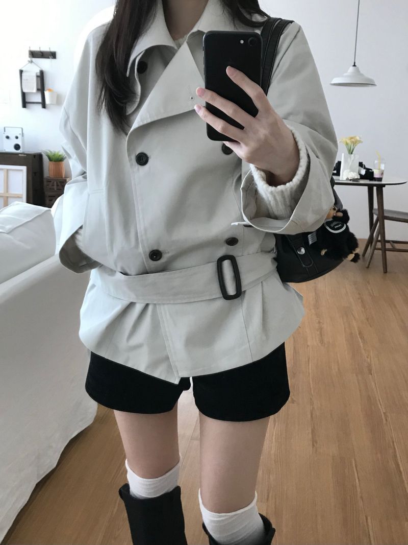 Root Short Trench Jacket (3 colors)