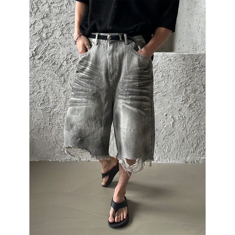 LAURANT（ロラン）の「[S/S] Oil washing damage bermuda pants (2color)（Pants）」