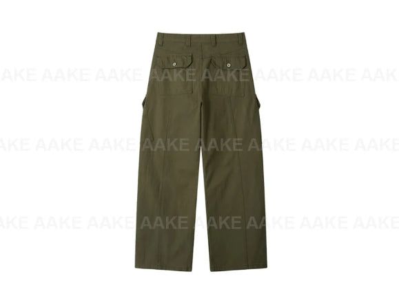 HERRINGBONE CARGO PANTS
