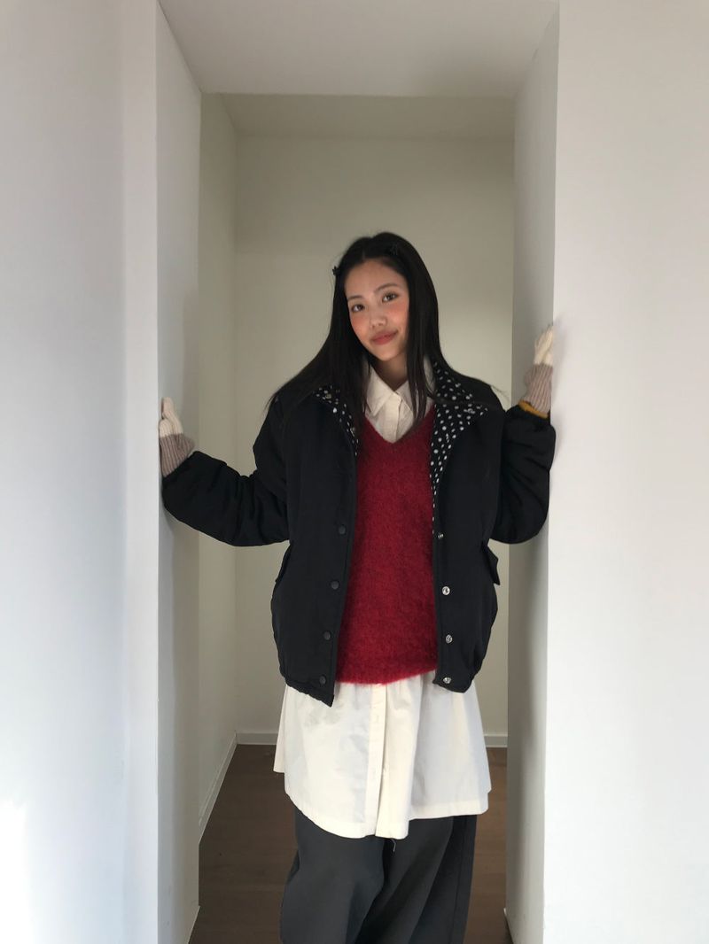 low-key shirt dress (2color)