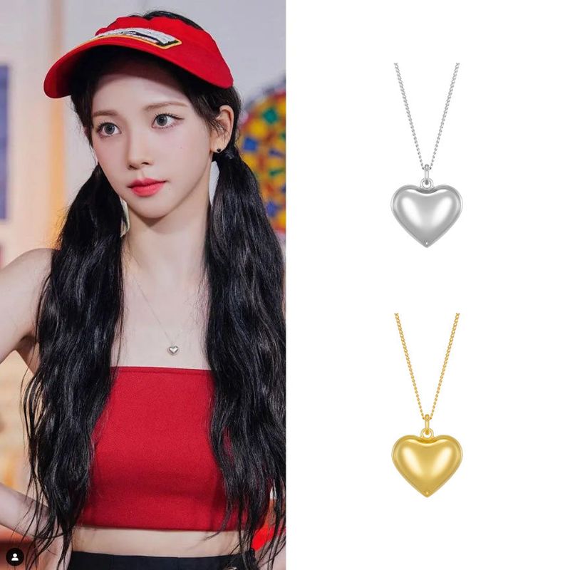 Hei（ヘイ）の「pounding volume heart necklace（Accessories）」