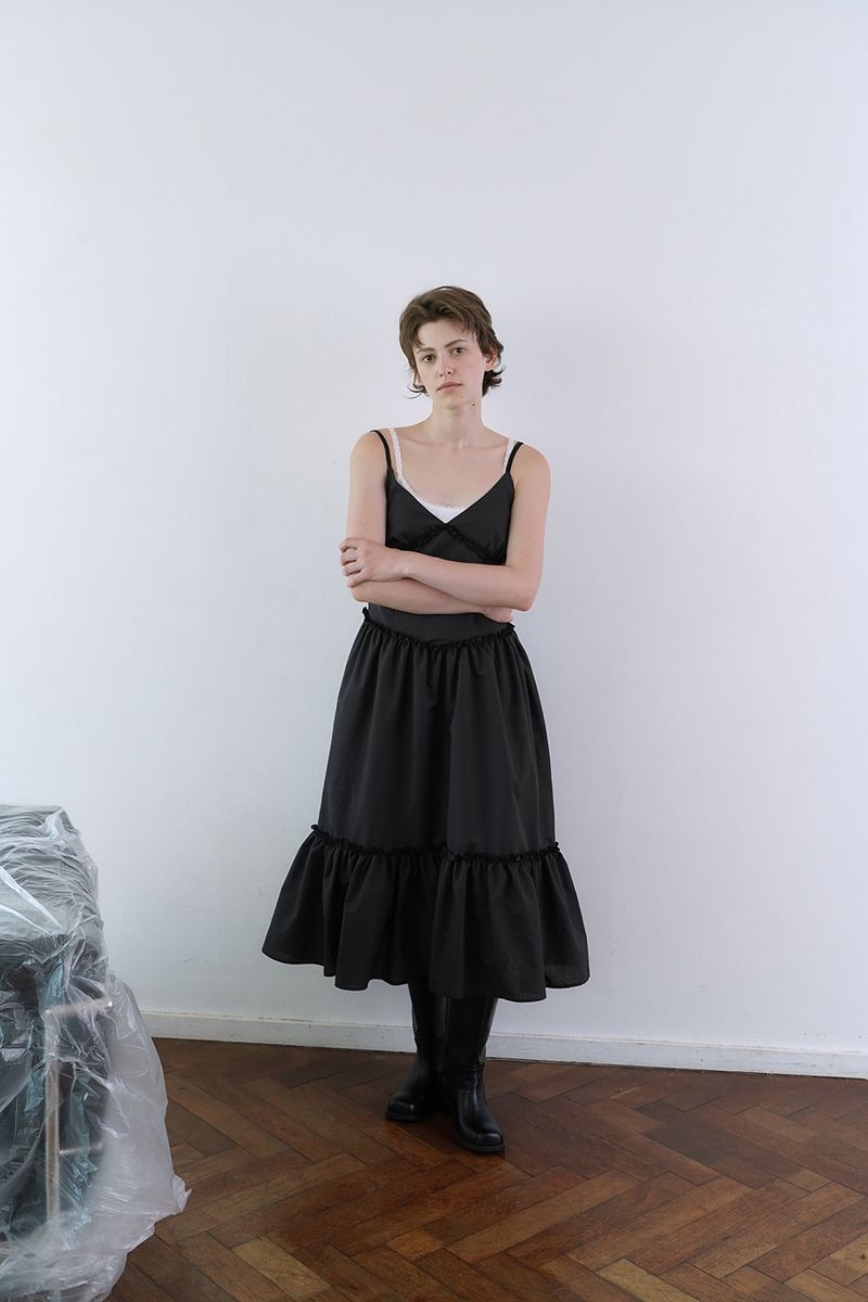 Silly frill dress_check