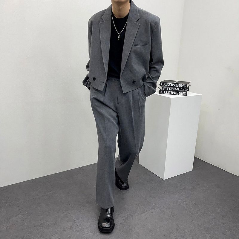 CR More Crop Double Jacket (Set - Up