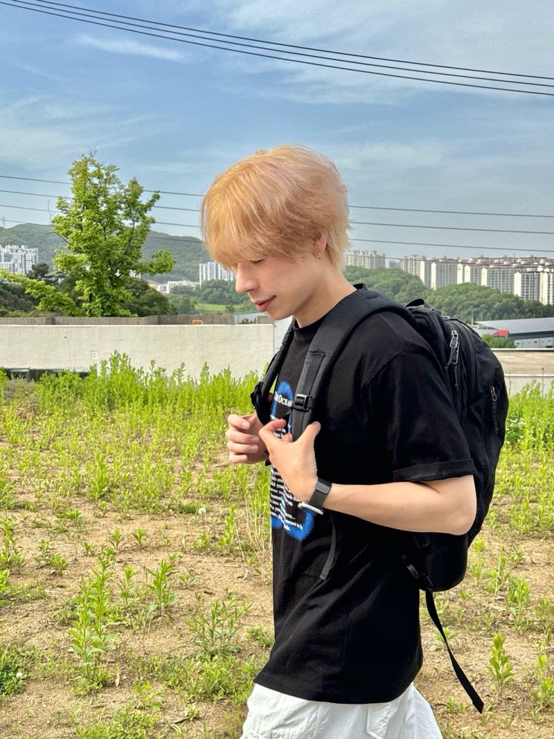 Clover lettering short sleeve T 4C