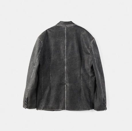 Use Vintage Leather Blazer