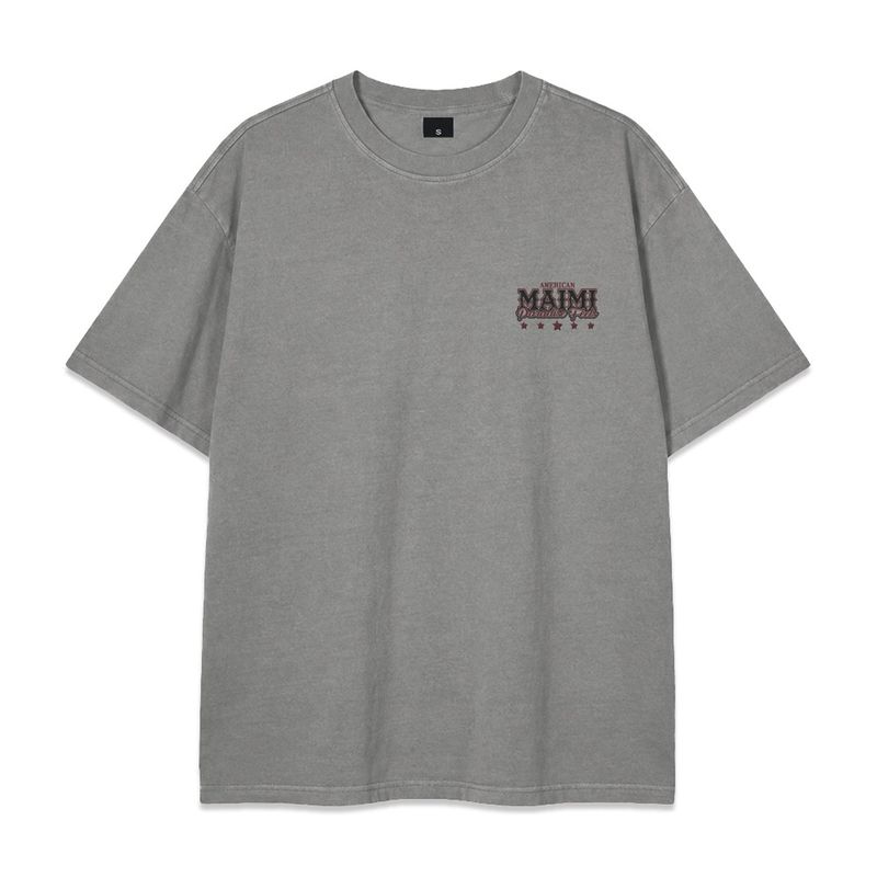 paradise feels pigment-dyed short-sleeve t-shirt (3color)