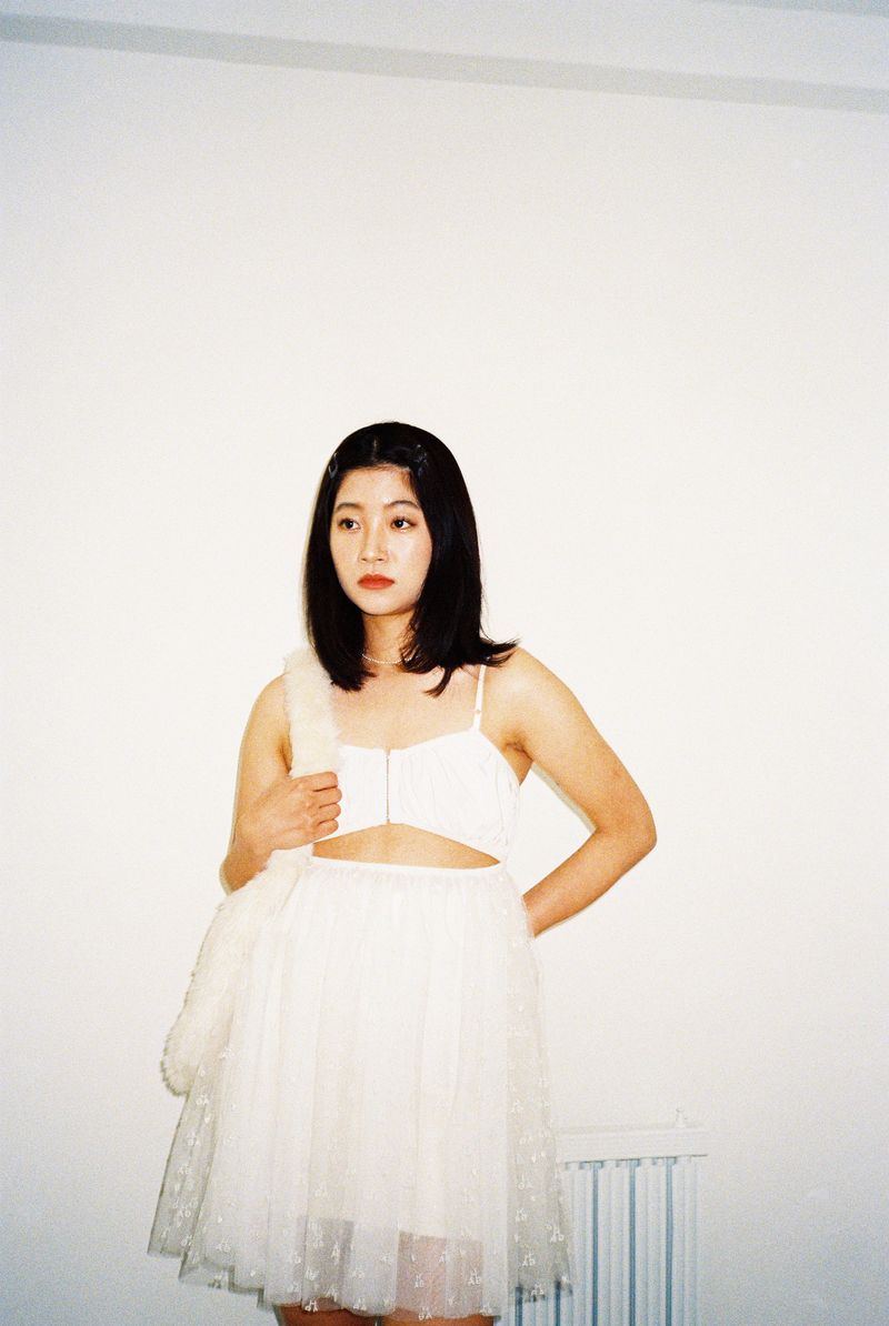 SHASHA TULLE DRESS _WHITE