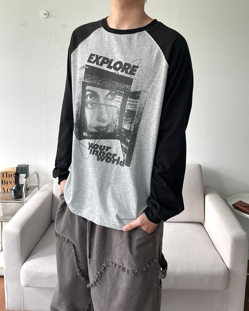 Explore Raglan Long Sleeve