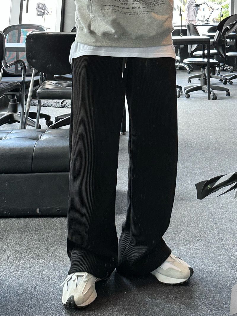 wide golgi banding pants