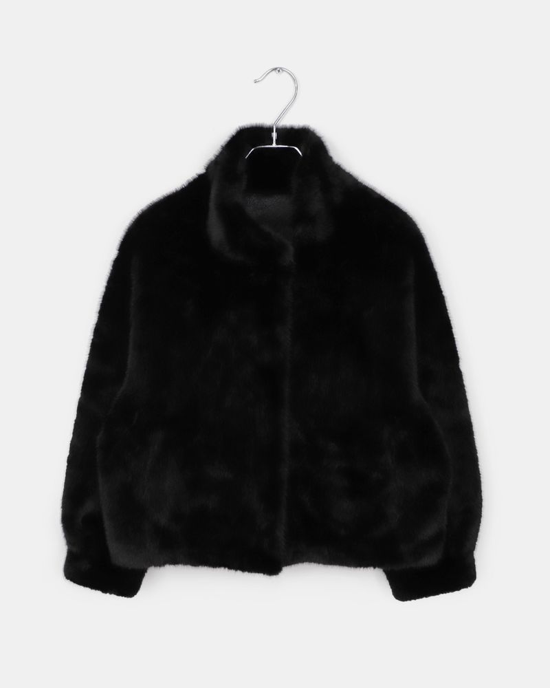 Hoon Hidden Hook Fur Short Jacket