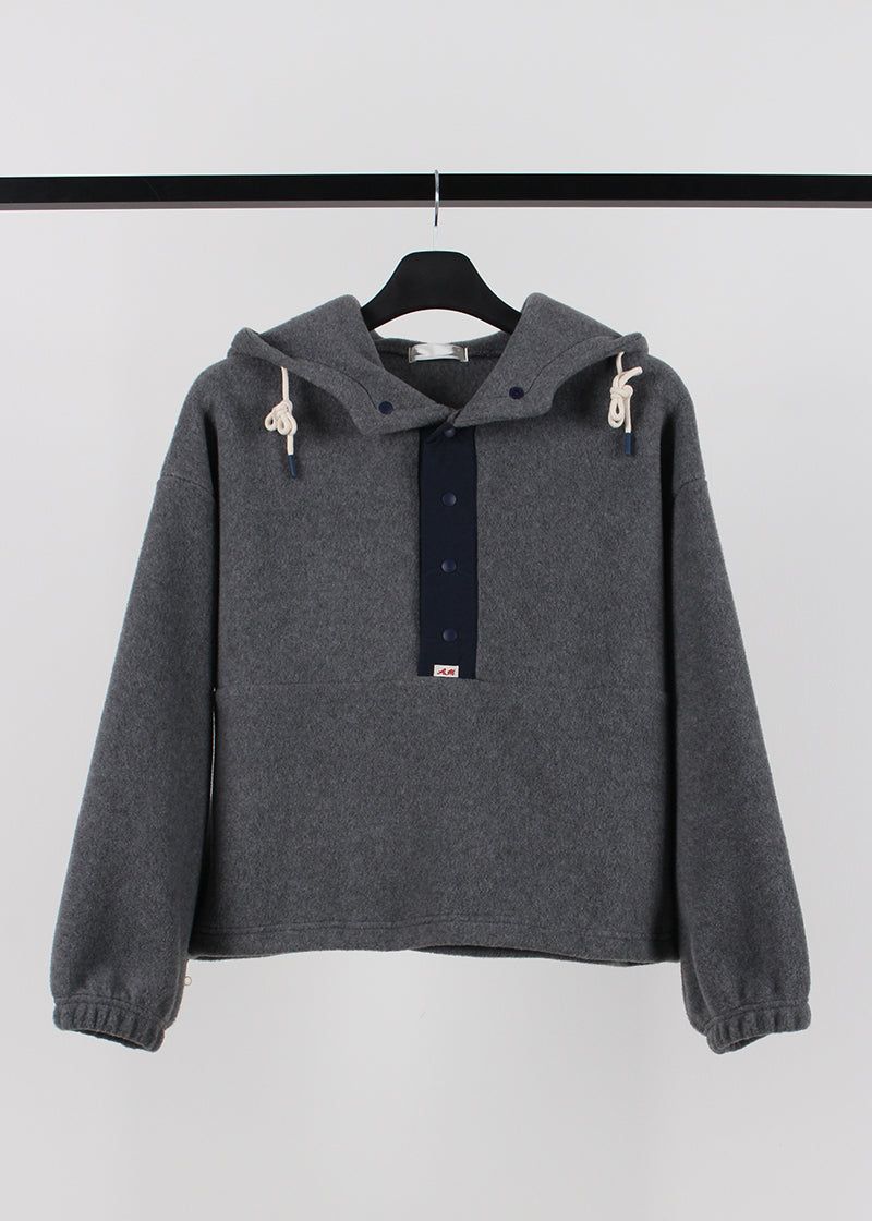 FLEECE HOOD ANORAK