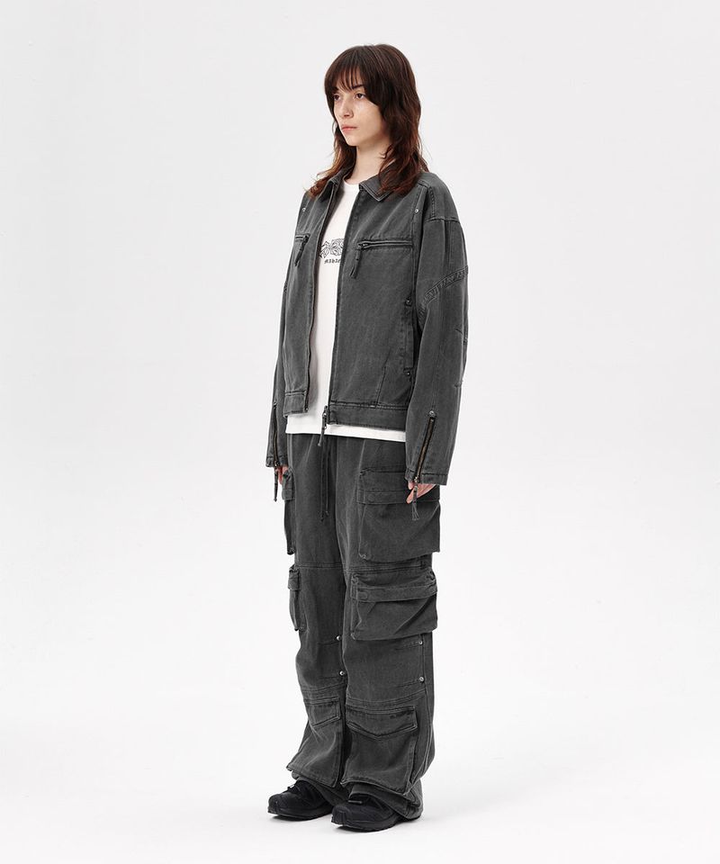 OVERDYED UTILITY PANT