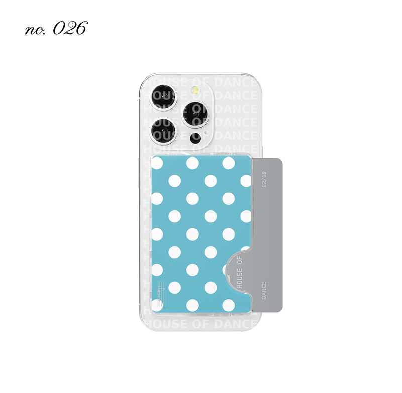 DANCE [ no. 026 ~ no. 038 ] Circles Magsafe card pocket