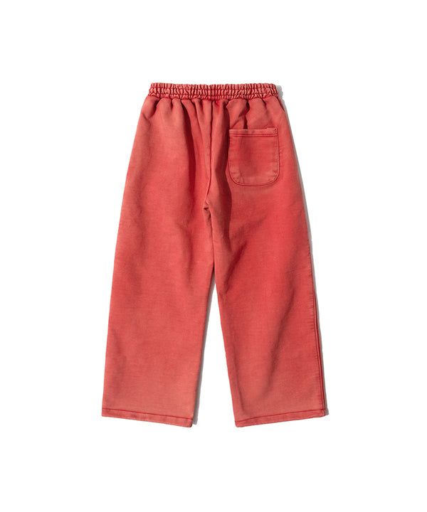 OC String Washed Sweatpants (Red)