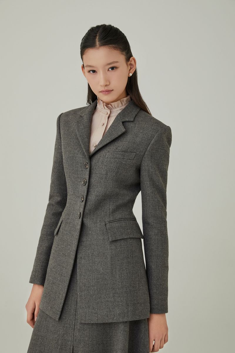 NO.5 TOP - NUDE BEIGE