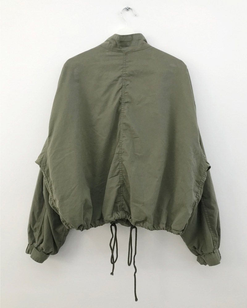 Bell half-neck peach field jacket (4color)