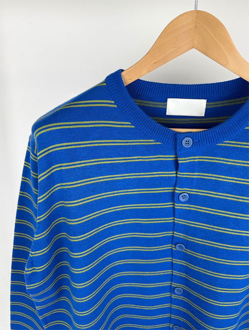 SS STRIPE CARDIGAN (3C)