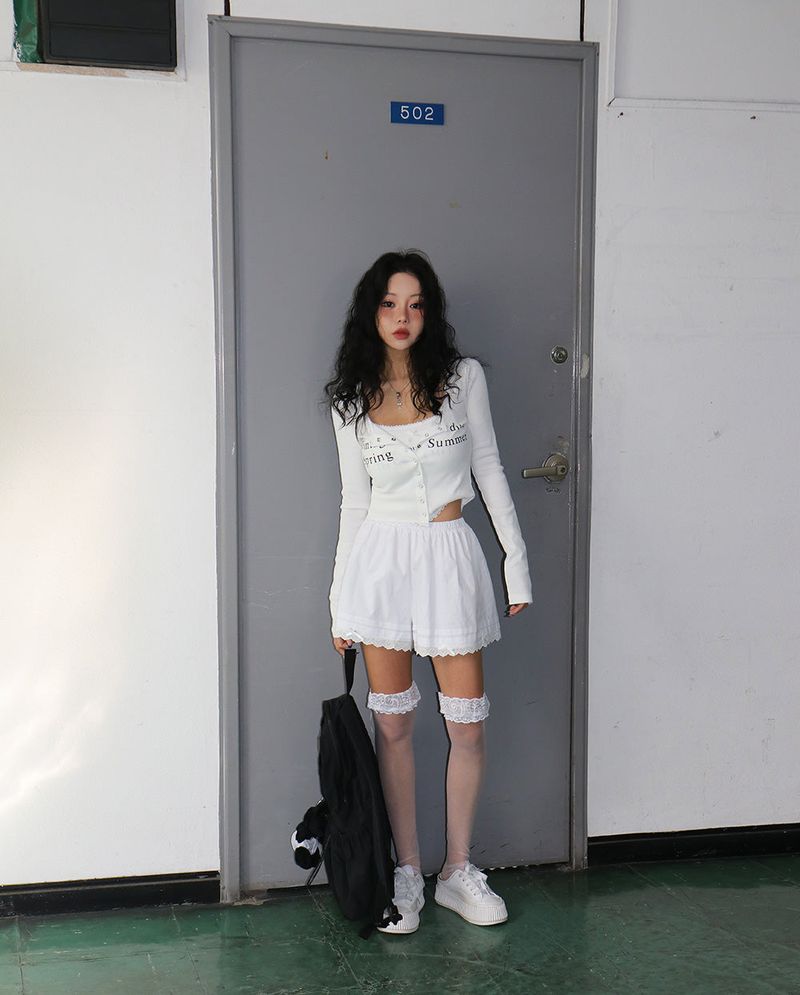 Delight-J（ディライトジェイ）の「Ribbon lace boxer brief trunk short pants（Pants）」