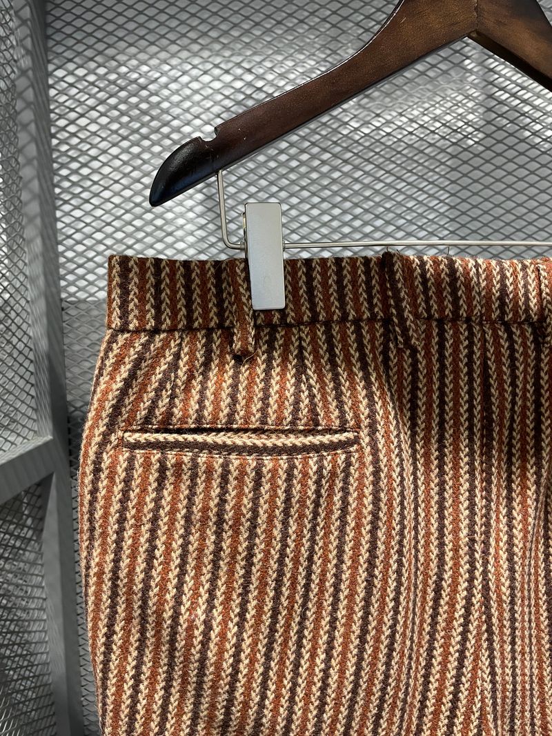 Mahogany Striped Shorts