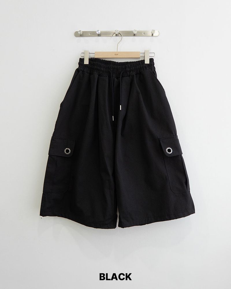 パンチアイレットバミューダパンツ