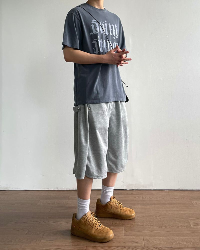 East Snap Bermuda Sweatpants