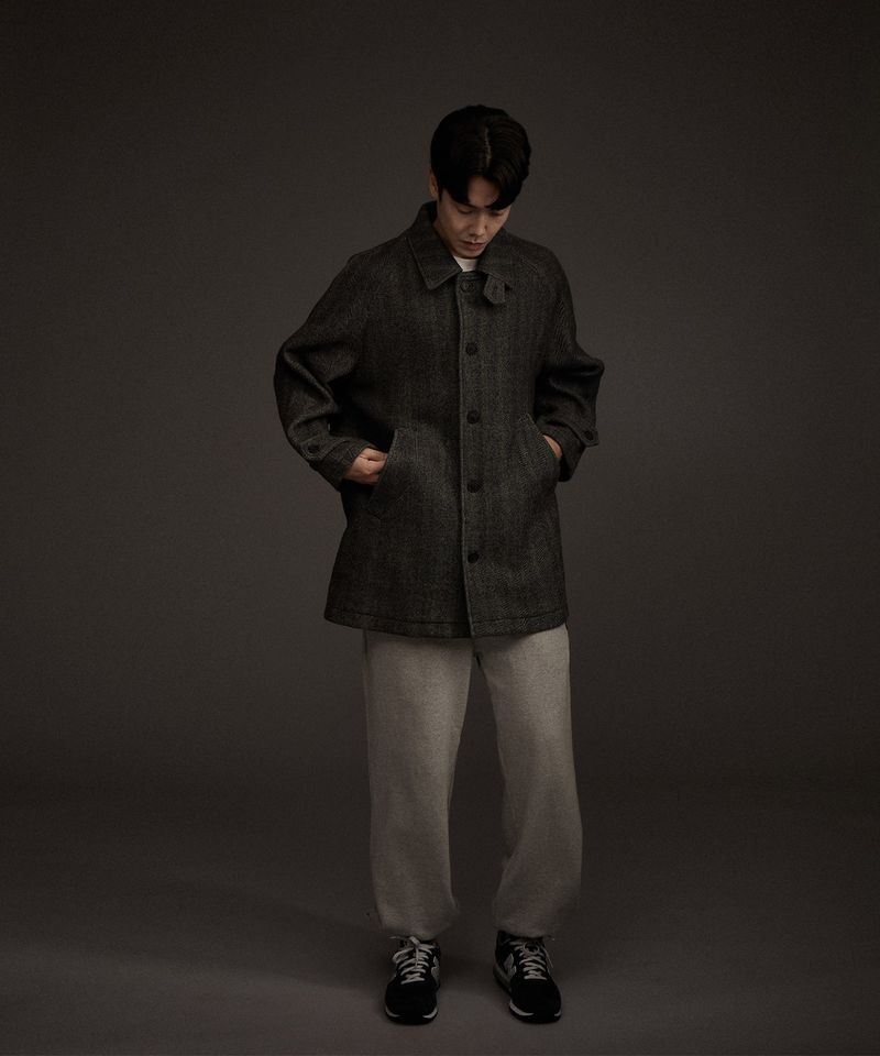 LOOSE FIT JOGGER SWEAT PANTS GREY