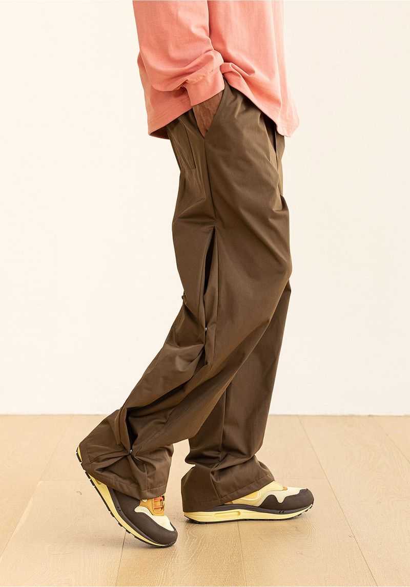WIDE SLIT SNAP PANTS