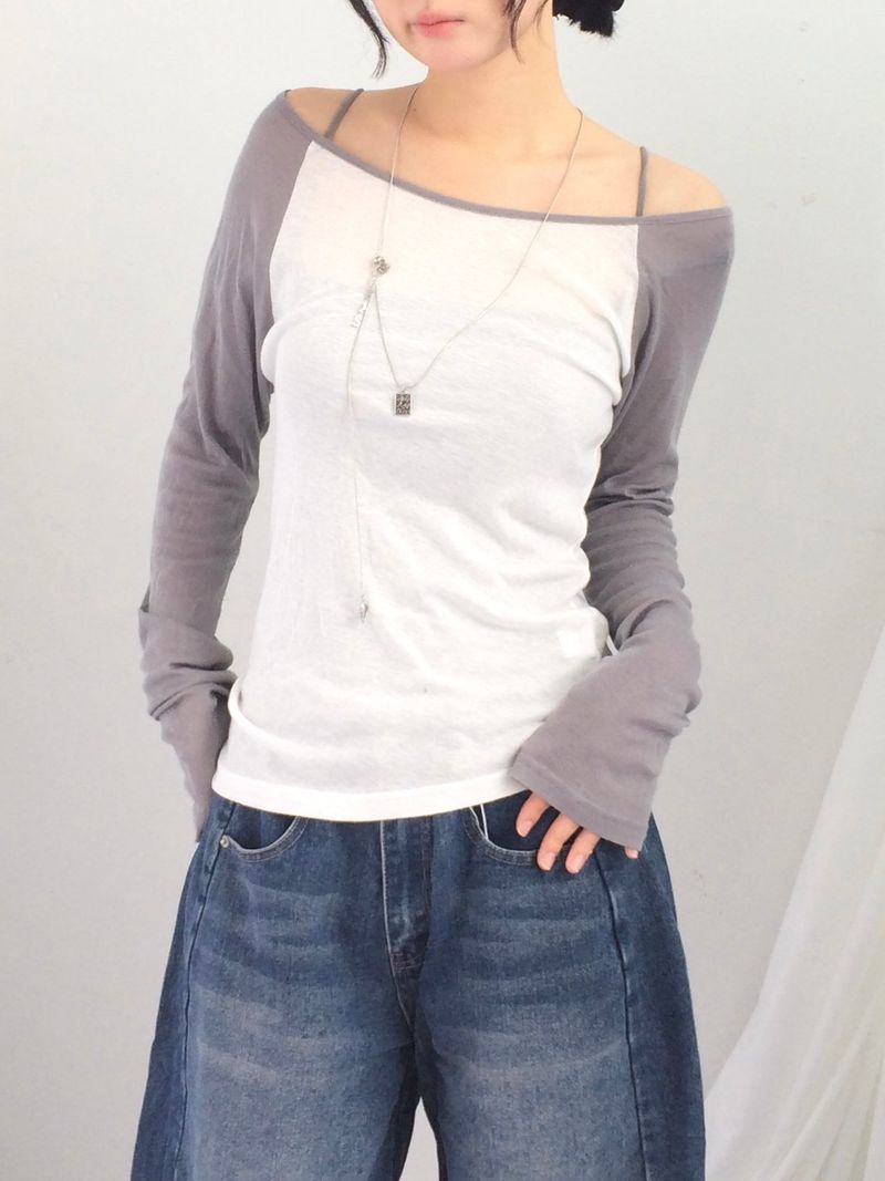 Curved incision balloon pants
