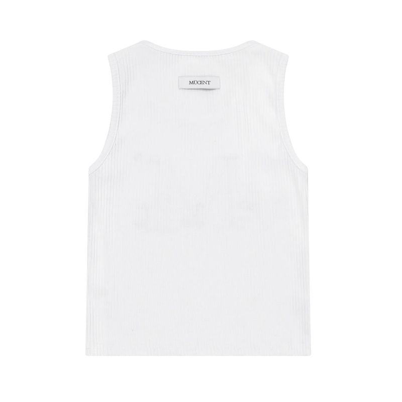 WADI APPLIQUE LOGO SLEEVELESS (2Color)