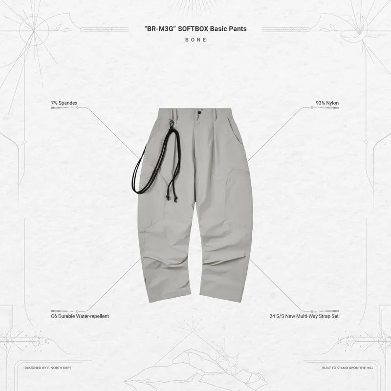 “BR-M3G” SOFTBOX Basic Pants