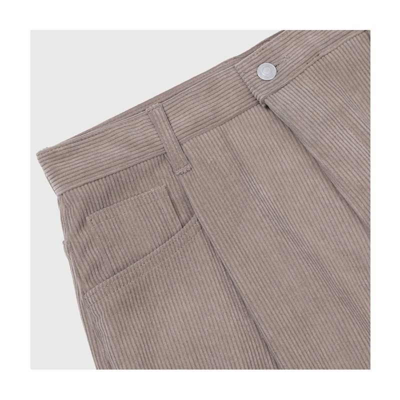 LMN Kubo One Tuck Corduroy Wide Pants (7 colors)