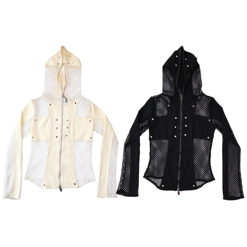 SEXXDEVIL Cross Mesh Jacket
