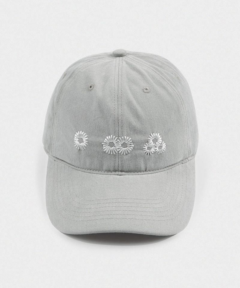 Newvy Logo Peach Ball Cap (GREY)