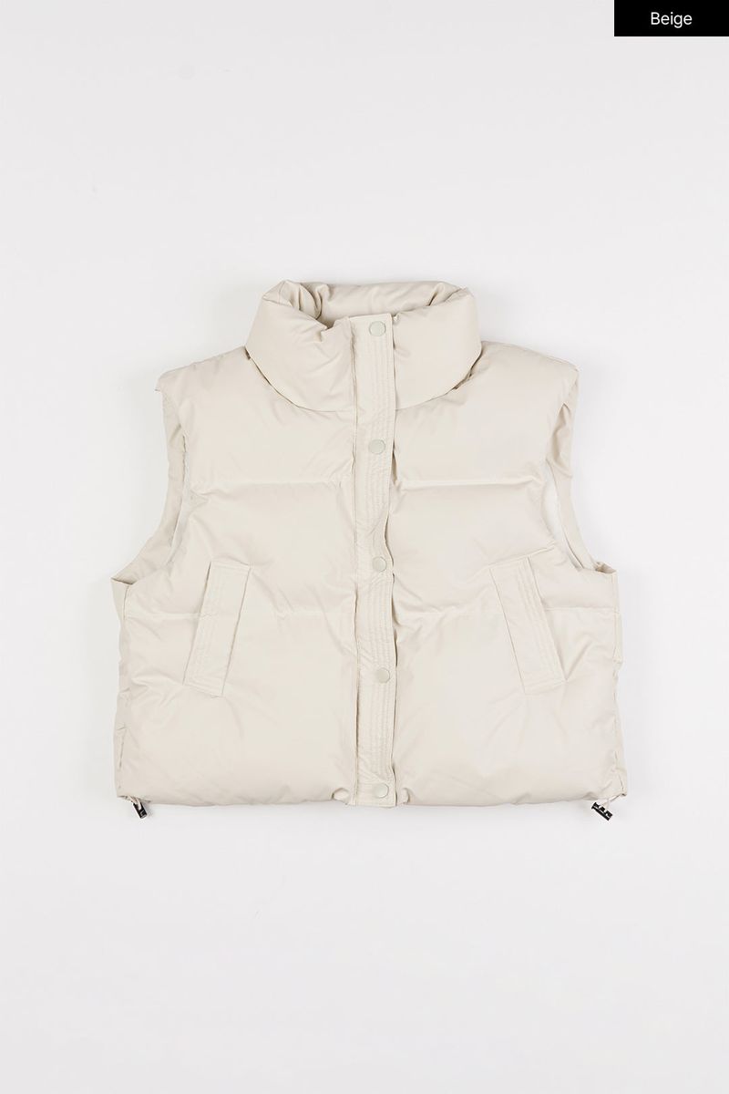 Tierra Crop Padded Vest