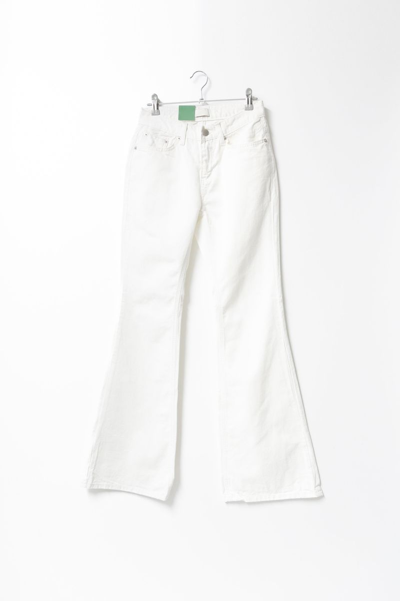 slim low rise boots-cut pants(S-L)