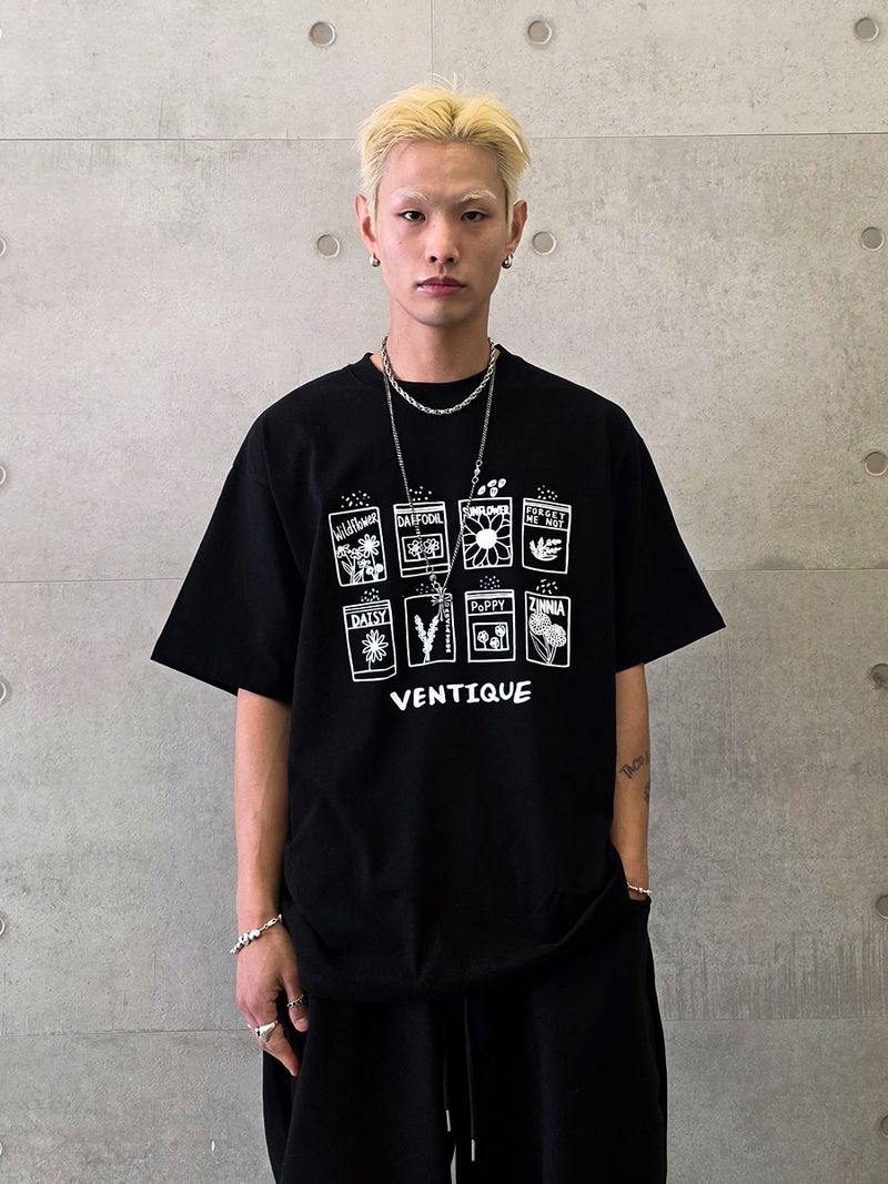 VENTIQUE Seed T-shirt 2color