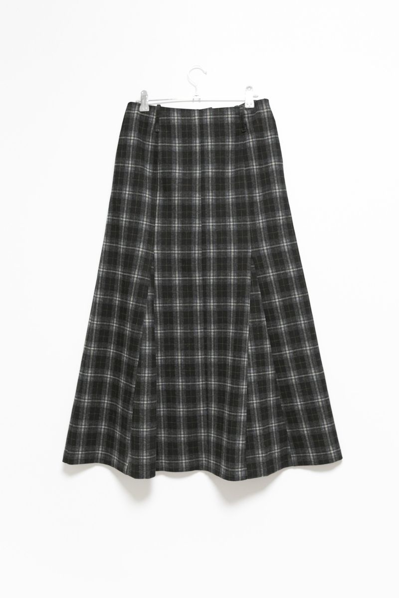 check low long skirt(2colors)