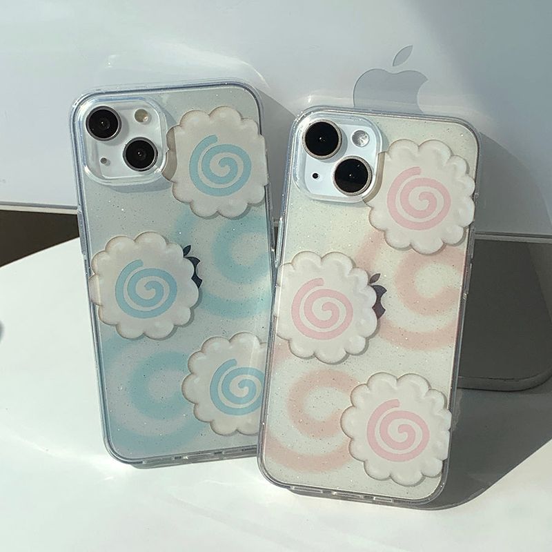Pink - Narutomaki Glitter Phone Case