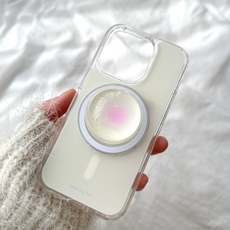 amazing day（アメージング デイ）の「[made] pure set - snail (magsafe jelly hard case+tok)（Smartphone Accessories）」
