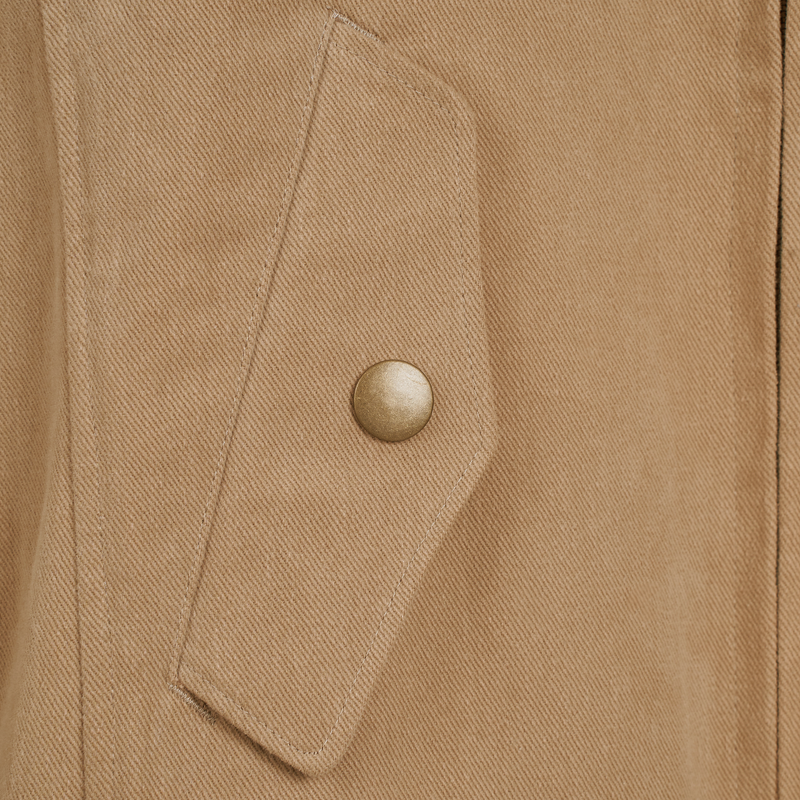 Beige Twill Jacket