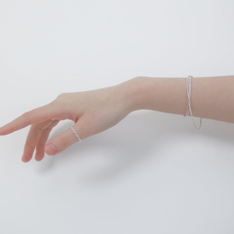 FILLOW(フィロー)の「baby bold chain ring(Accessories)」